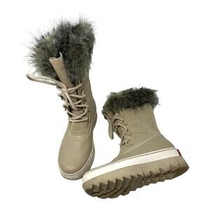 Sorel Joan of Arctic Next Waterproof Faux Fur Winter Boots Size 9